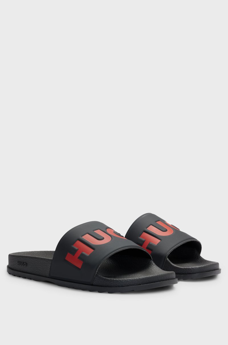 Hugo Boss Chanclas con logo en la tira Tienda