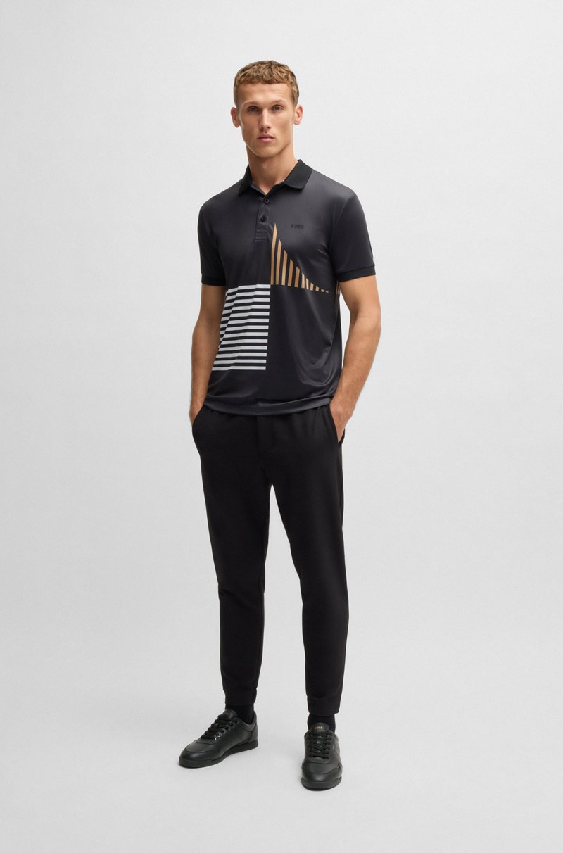 Hugo Boss Deportivas de piel de napa con detalles calados Mejor oferta