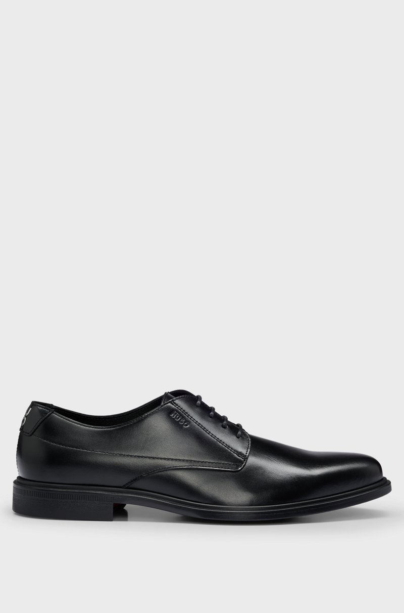 Hugo Boss Zapatos Derby en piel de napa con logo grabado Rebajas online