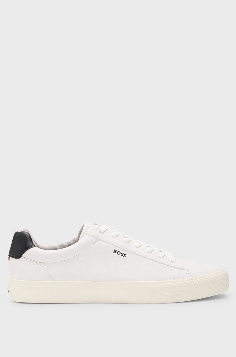 Hugo Boss Deportivas de piel sintética con lengüeta trasera en contraste Envío gratis