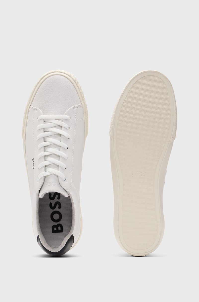 Hugo Boss Deportivas de piel sintética con lengüeta trasera en contraste Envío gratis