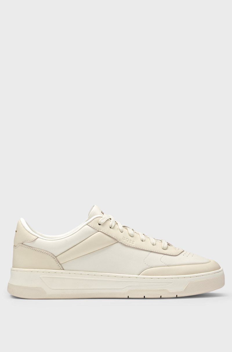 Hugo Boss Deportivas de estilo baloncesto en piel de dos tonos COMPRAR AHORA