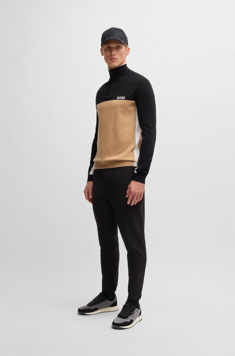 Hugo Boss Deportivas en diferentes materiales con ribetes de ante Precio de fábrica