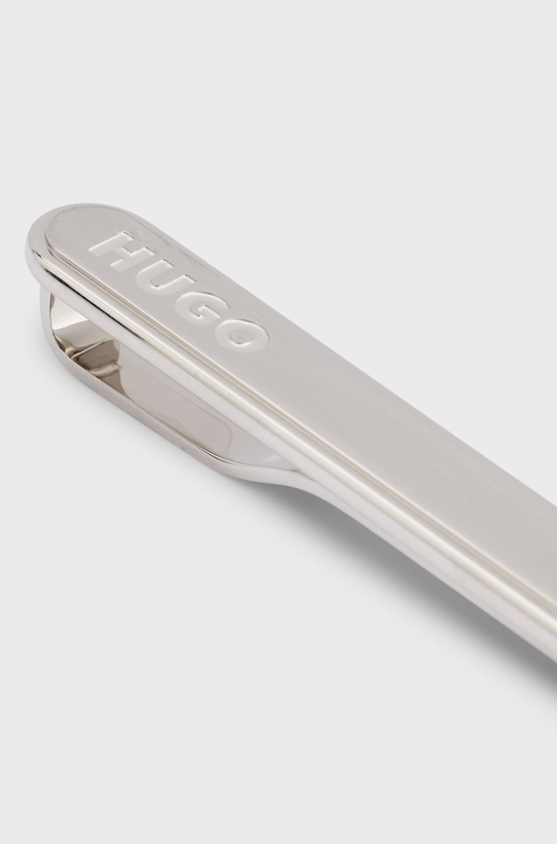 Hugo Boss Alfiler de corbata ovalado con logo grabado Tienda de fábrica