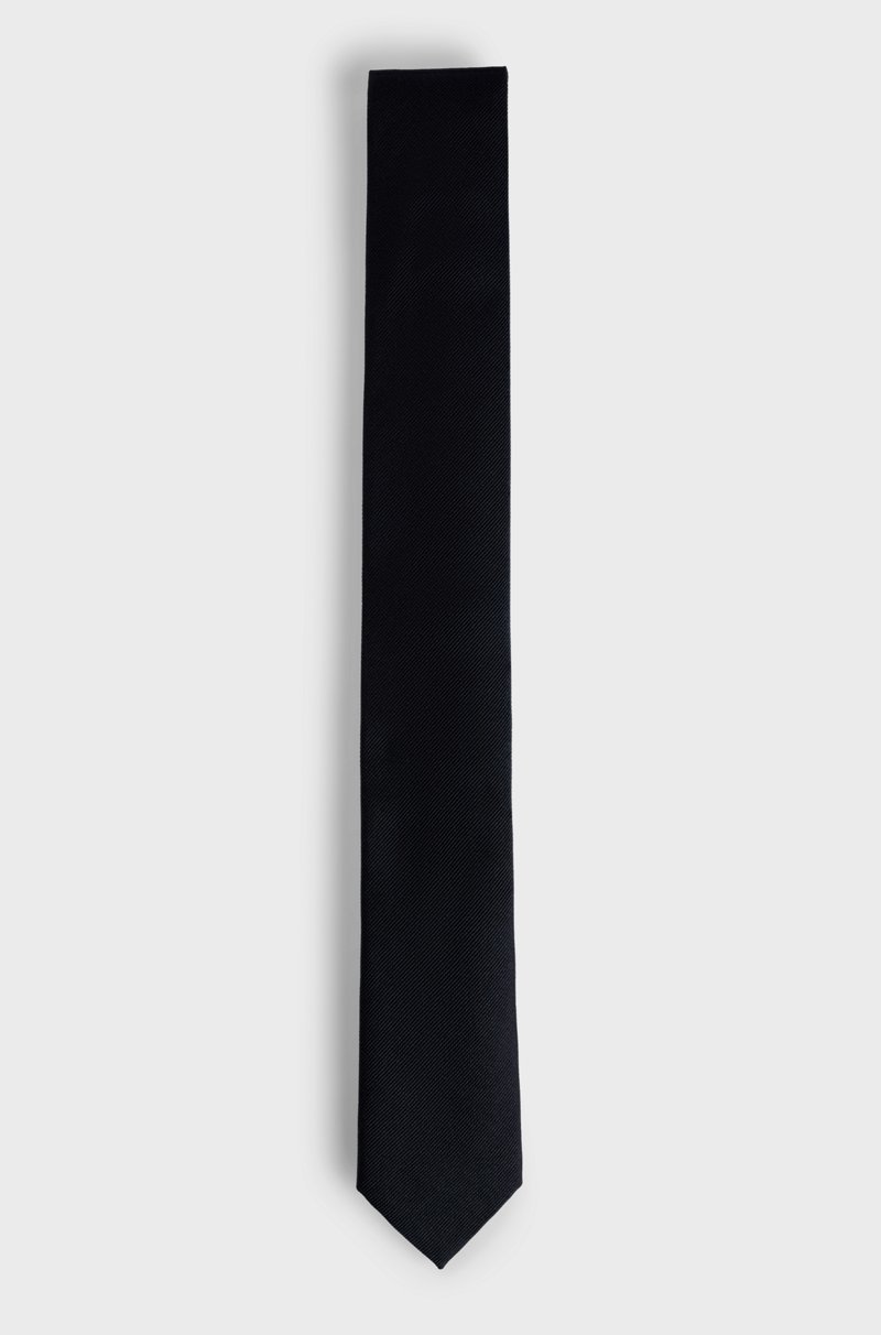 Hugo Boss Corbata elaborada en Italia con tejido jacquard de seda pura Descuentos del mes