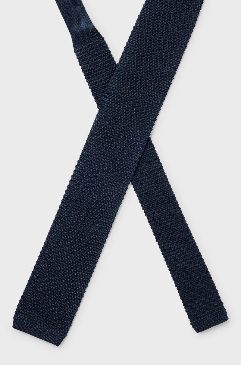 Hugo Boss Corbata de punto jacquard en seda Oferta exclusiva