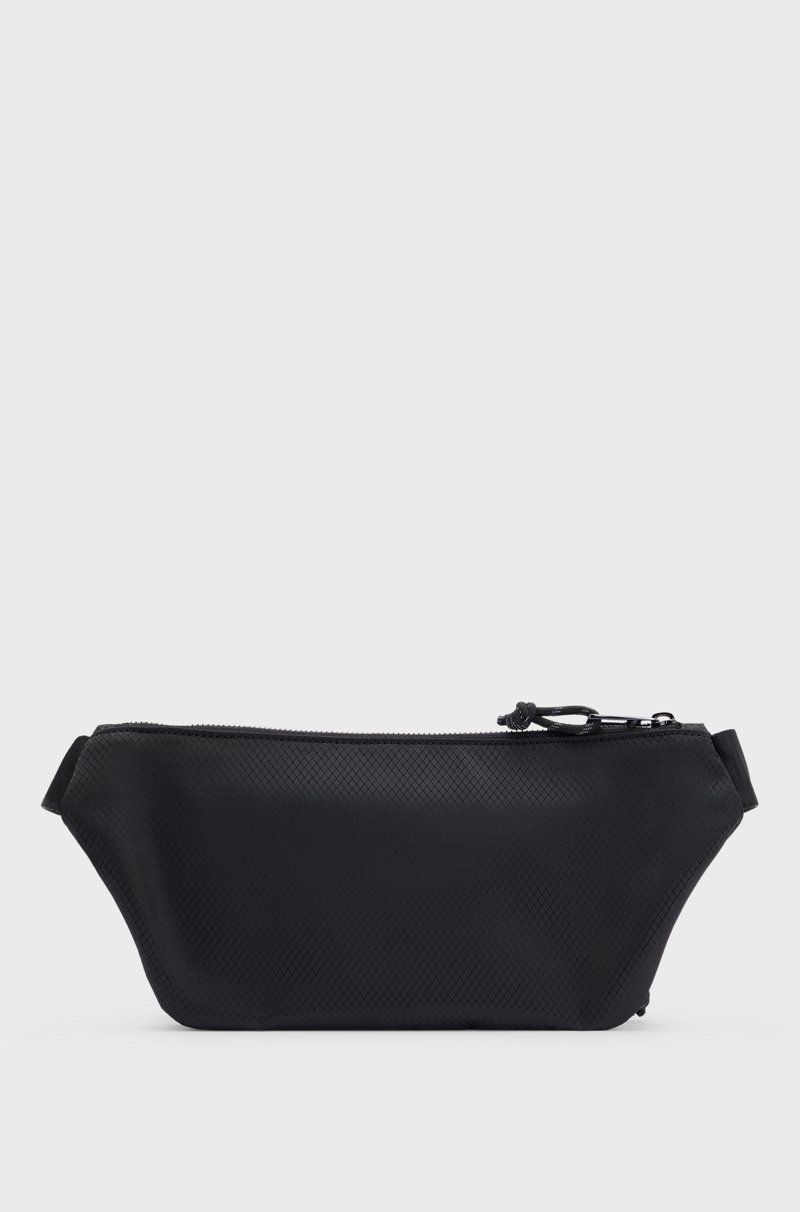Hugo Boss Riñonera con cremallera y logo apilado Ofertas especiales