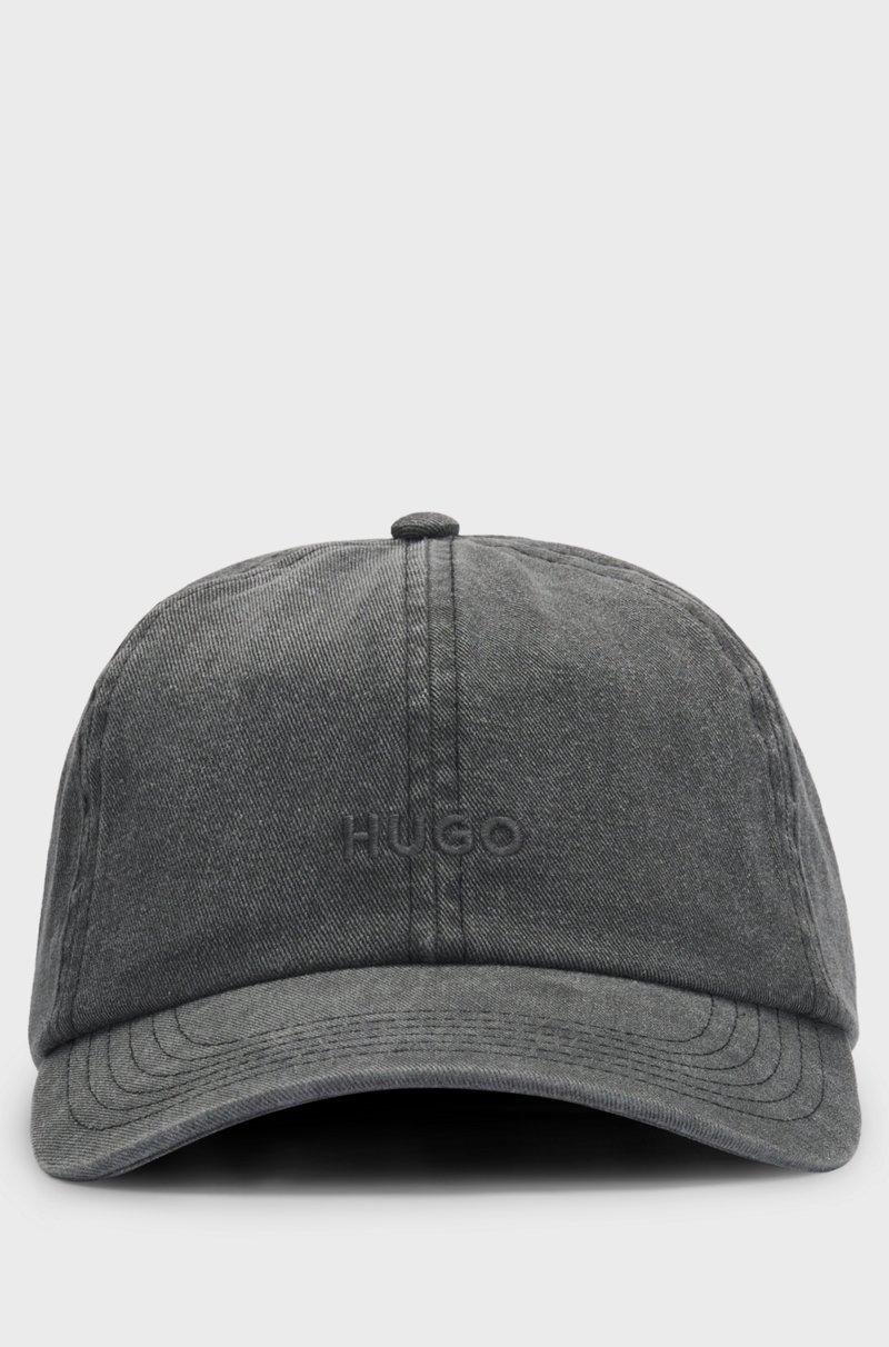 Hugo Boss Gorra de sarga de algodón de seis paneles con logo bordado Grandes ahorros