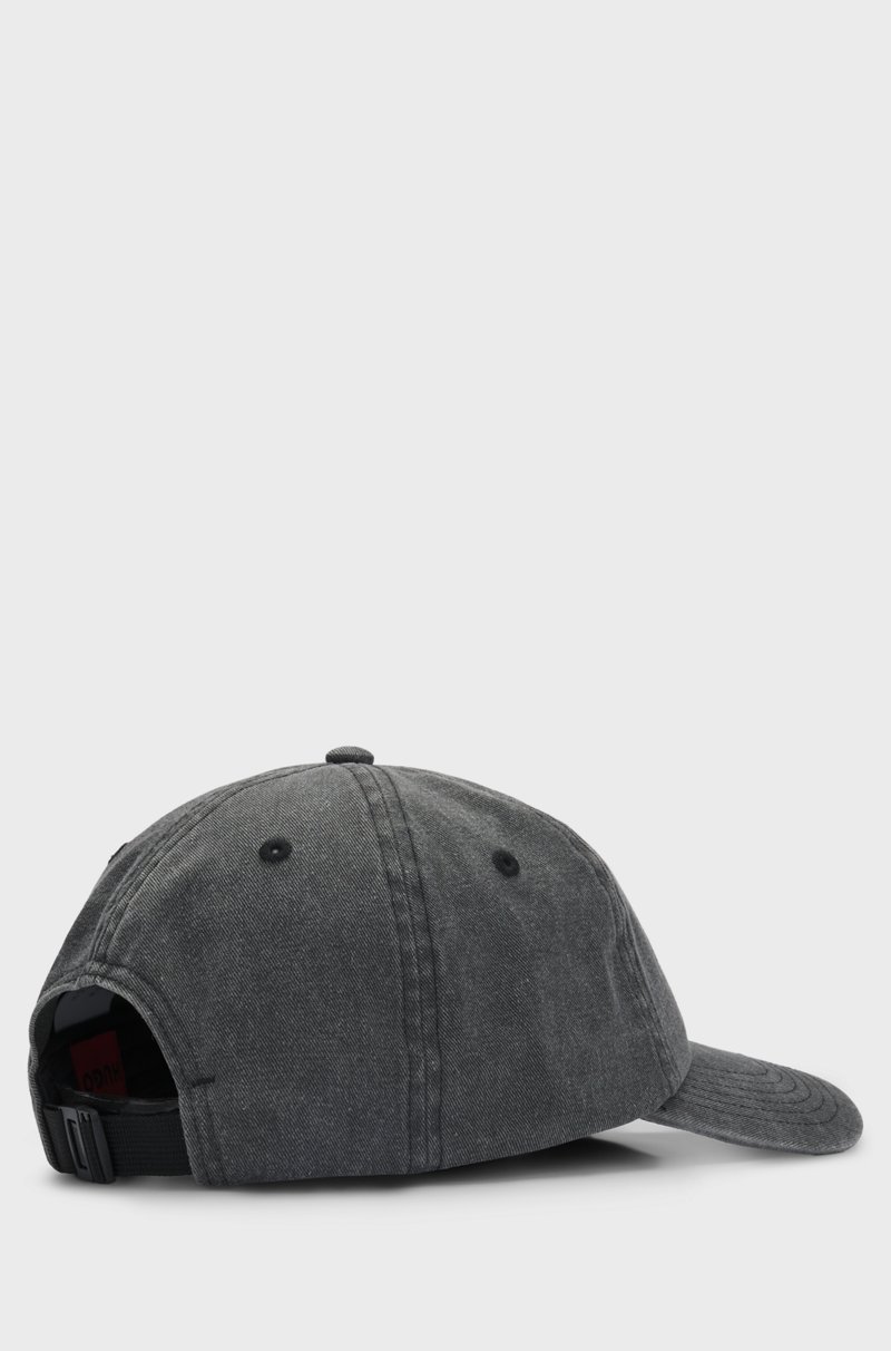 Hugo Boss Gorra de sarga de algodón de seis paneles con logo bordado Grandes ahorros