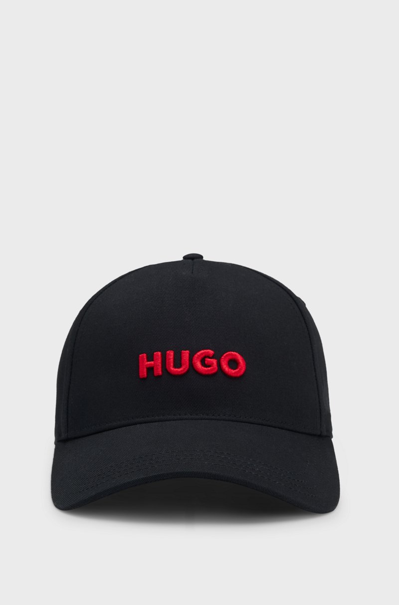 Hugo Boss Gorra de sarga de algodón con logo en la parte delantera y en la visera ÚLTIMAS EDICIONES