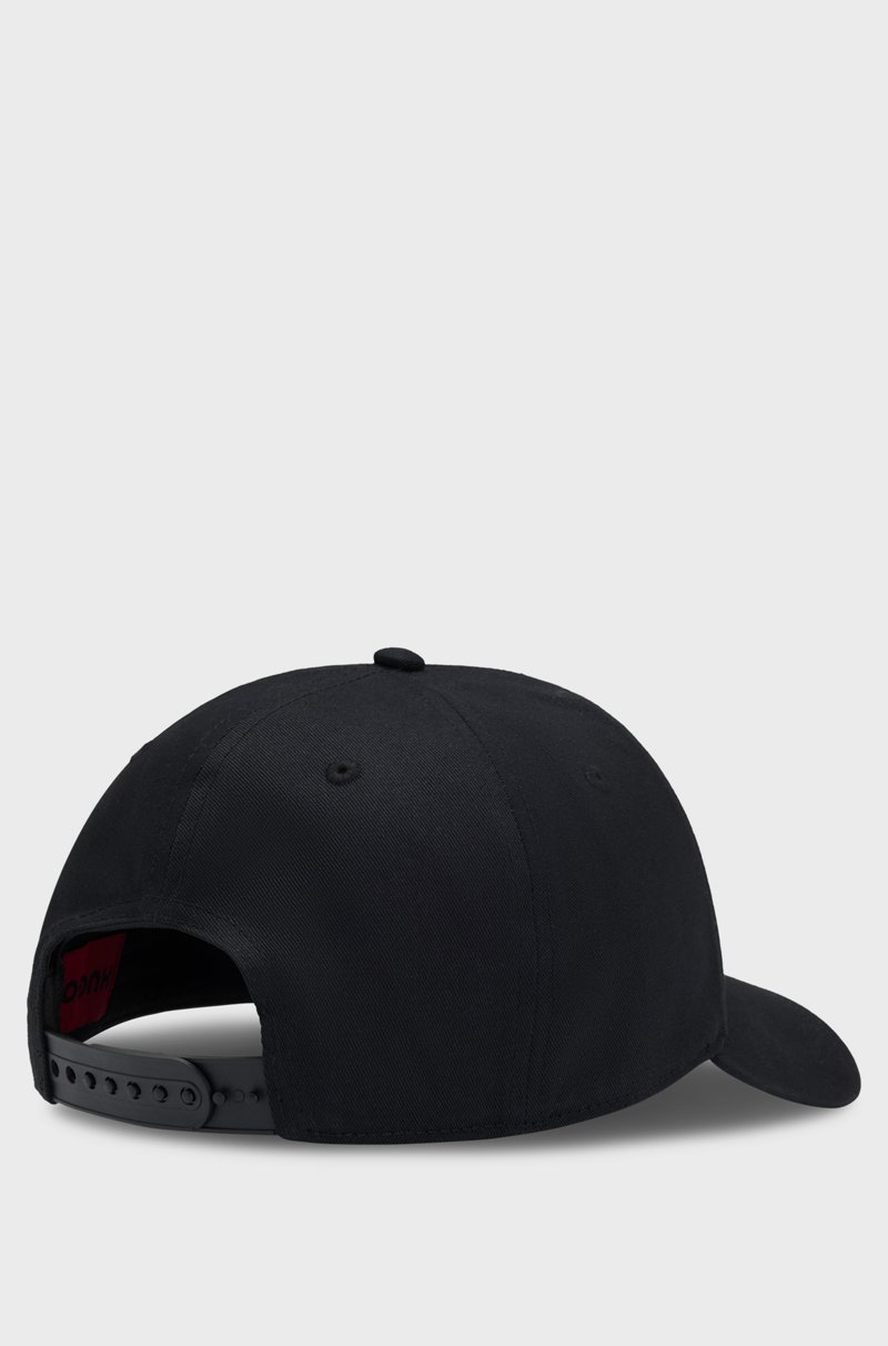 Hugo Boss Gorra de sarga de algodón con logo en la parte delantera y en la visera ÚLTIMAS EDICIONES