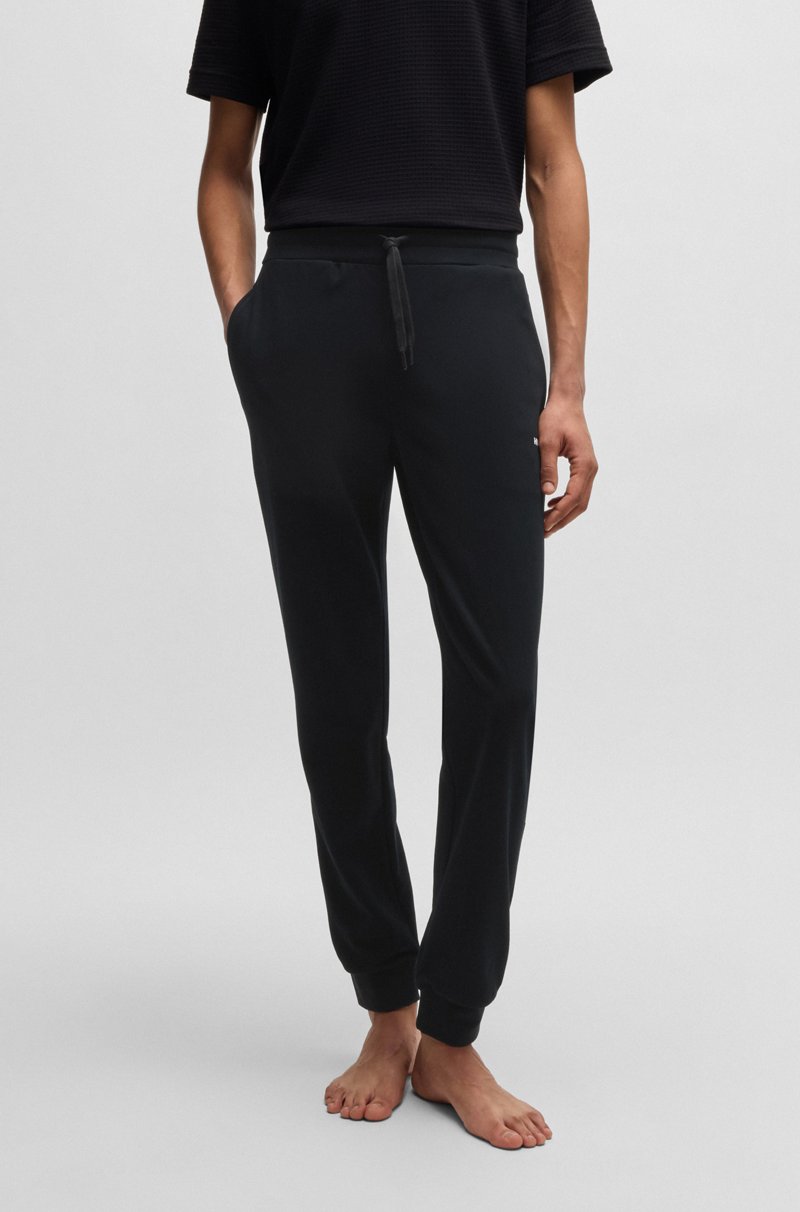 Hugo Boss Pantalones de chándal en mezcla de algodón con logo de corazón Precio de fábrica