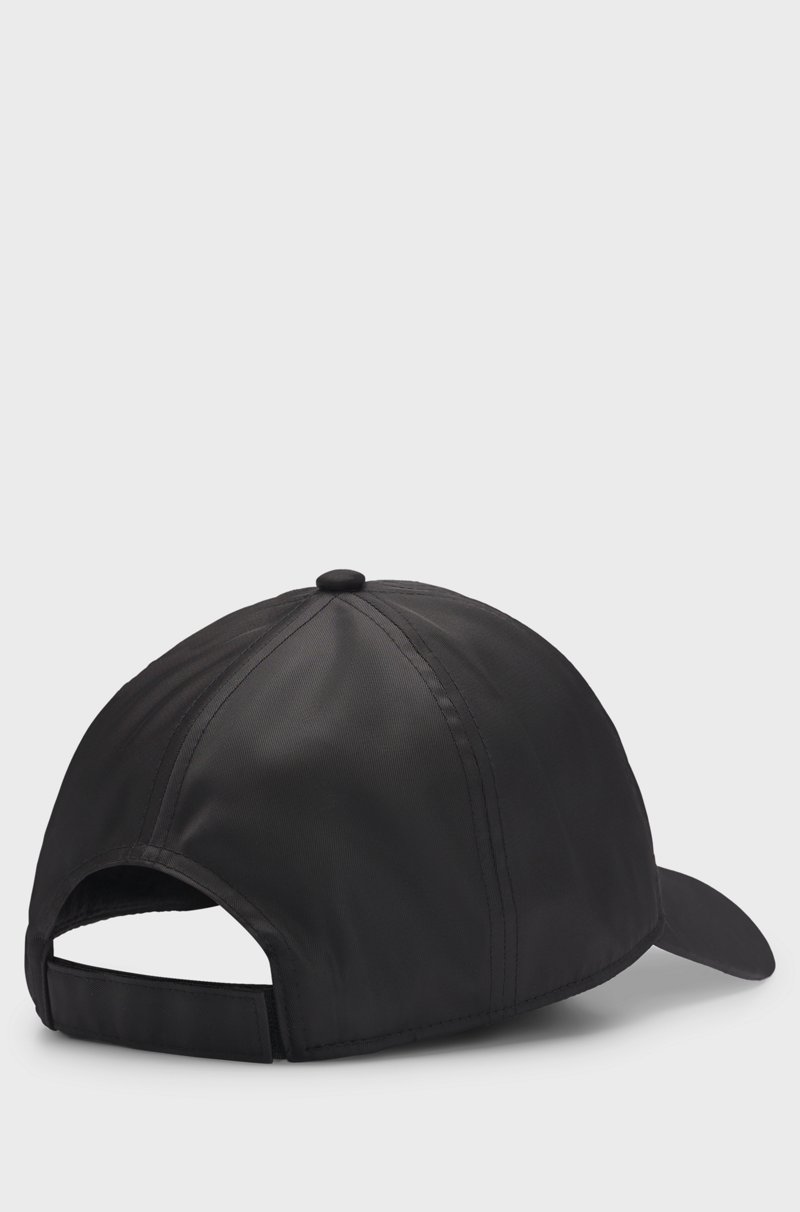 Hugo Boss Gorra de seis paneles con parche de logo de silicona Promoción trimestral