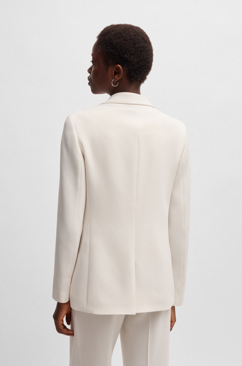Hugo Boss Chaqueta regular fit en crepé resistente a las arrugas Precios de Black Friday