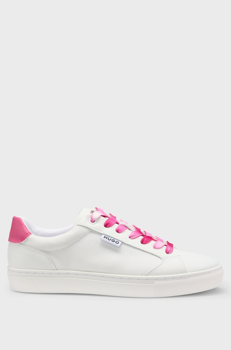 Hugo Boss Deportivas de caña baja con bandera con logo Rebajas de fábrica