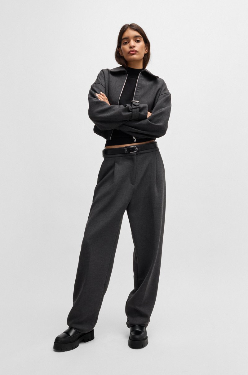 Hugo Boss Botas de piel sintética con efecto guateado Rebajas top