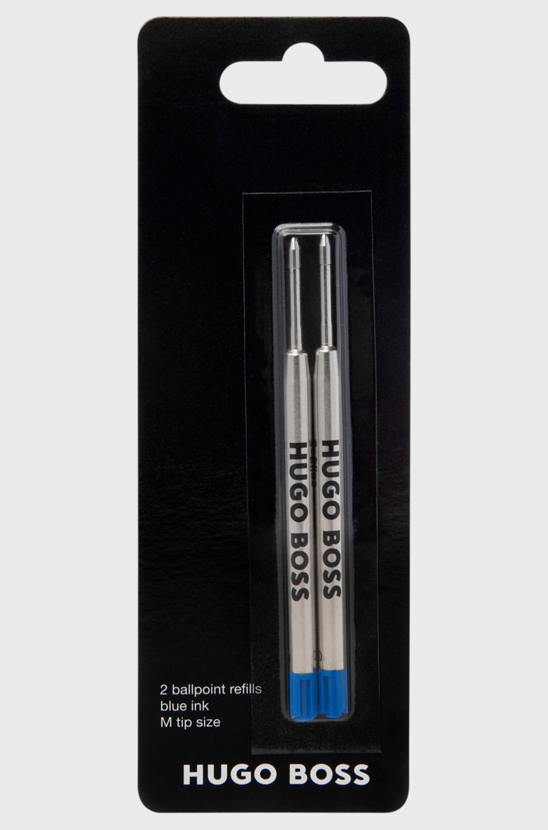 Hugo Boss Paquete de dos recargas de tinta azul para bolígrafo
