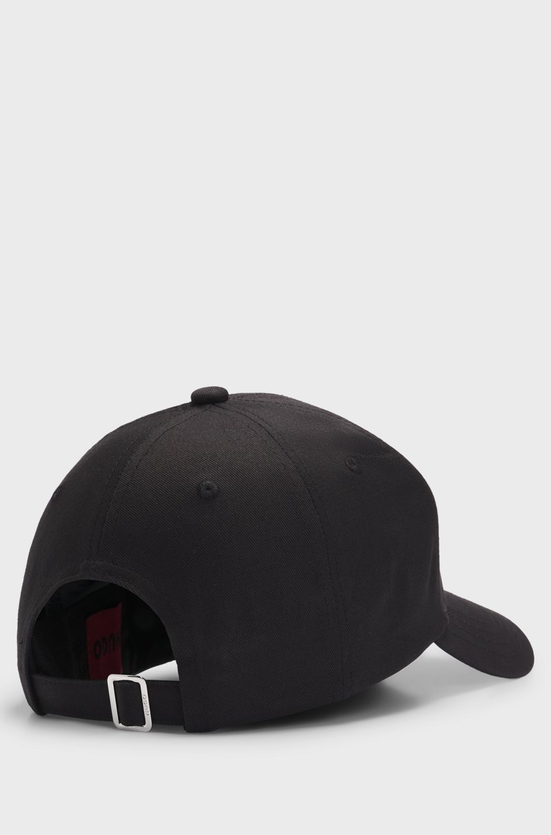 Hugo Boss Gorra de sarga de algodón con logo bordado Rebajas de fábrica