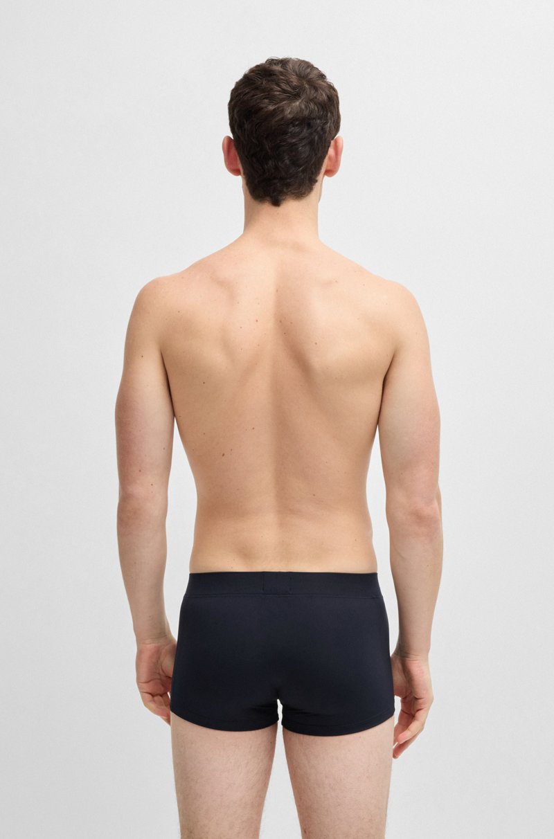 Hugo Boss Calzoncillos de microfibra con logo de silicona en la cintura Promoción por tiempo limitado