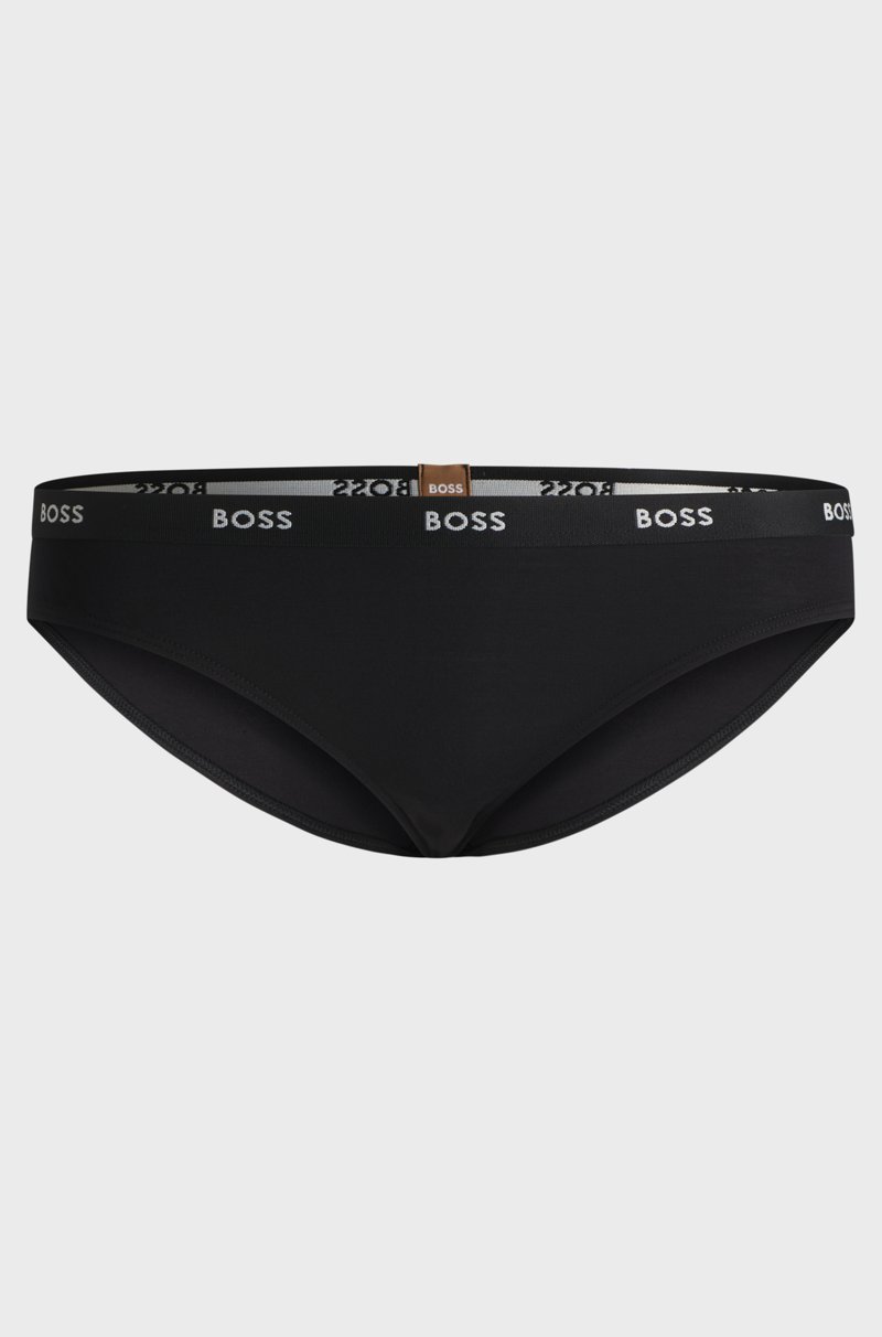Hugo Boss Braguitas de punto elástico con logo en la cintura Gran oferta