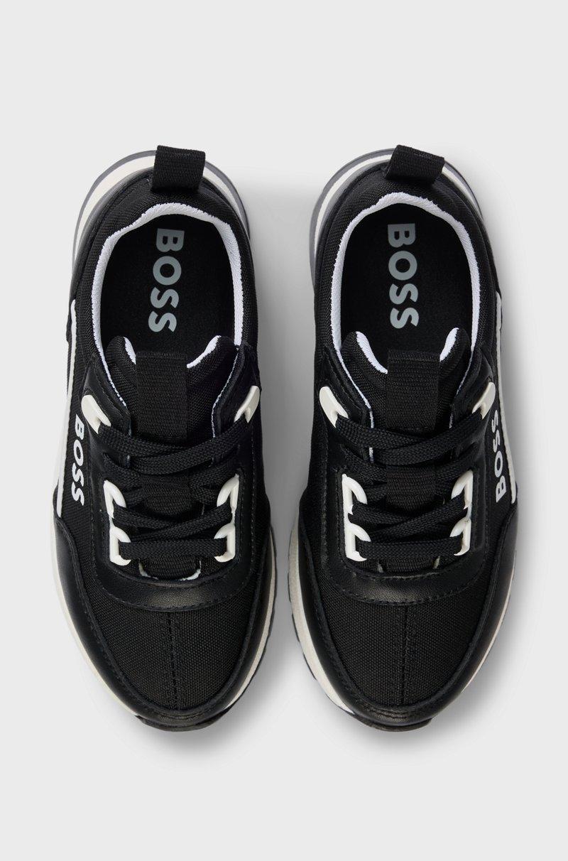 Hugo Boss Deportivas para niños en piel y lona Últimos 3 días