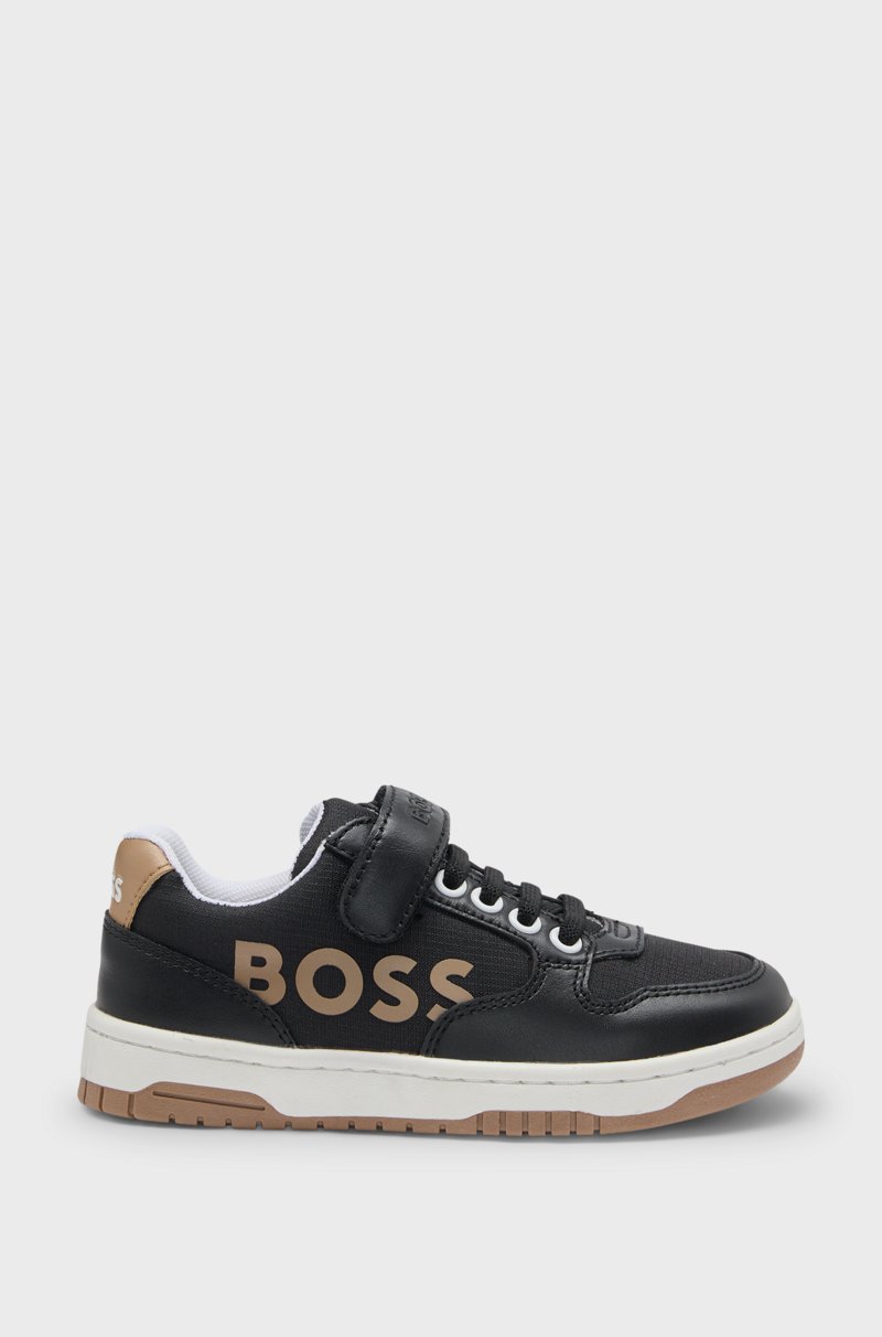 Hugo Boss Deportivas para niños de piel y tejido