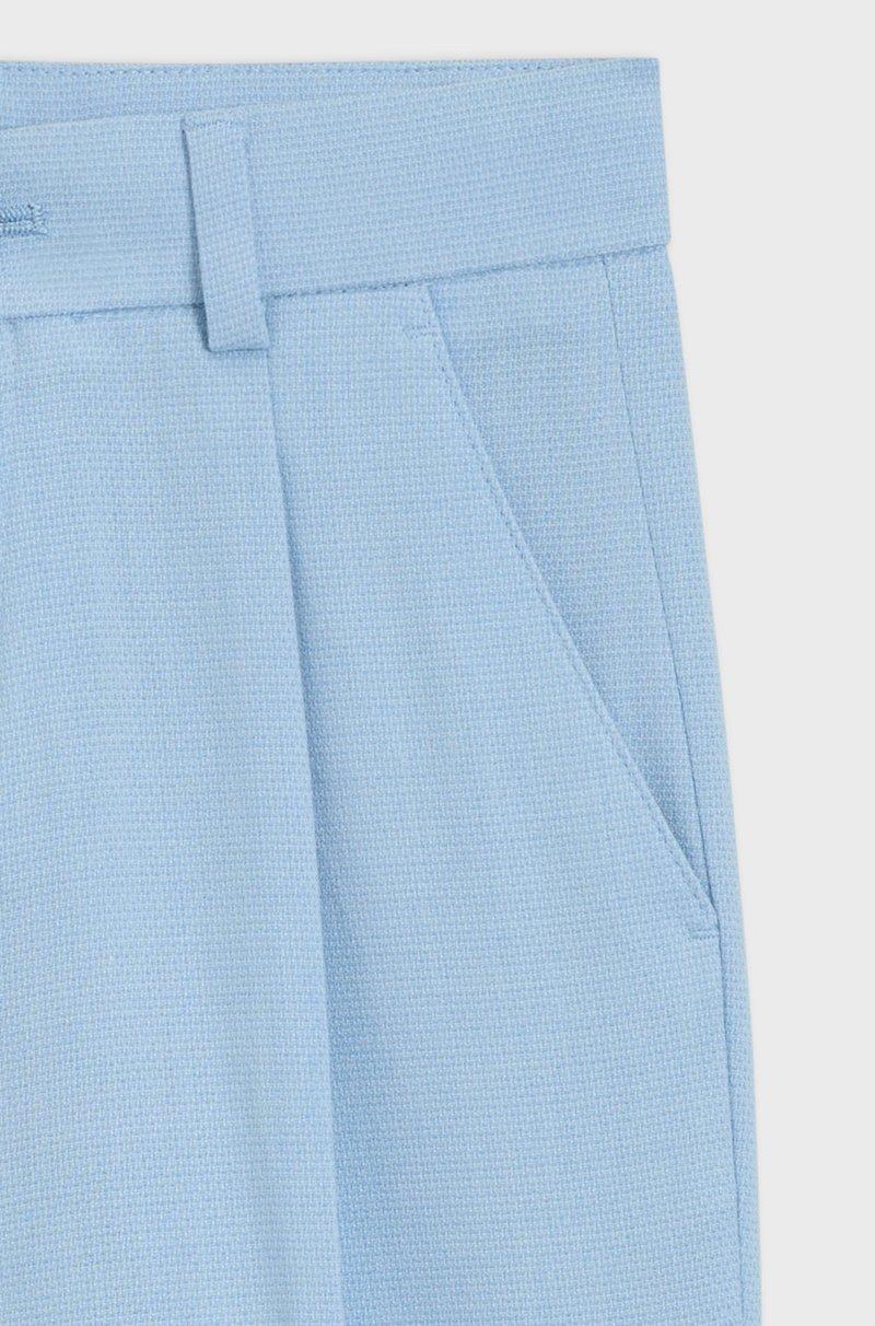 Hugo Boss Pantalones de traje en tejido elástico para niños Oferta especial de fábrica