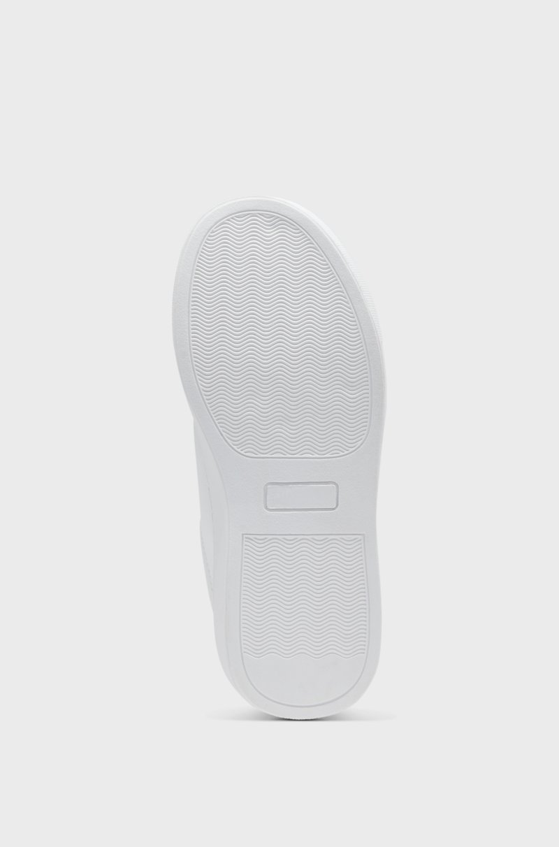Hugo Boss Deportivas de piel para niños con logo estampado Liquidación