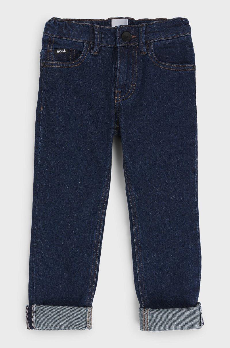 Hugo Boss Vaqueros slim fit para niños con remache de monograma Double B