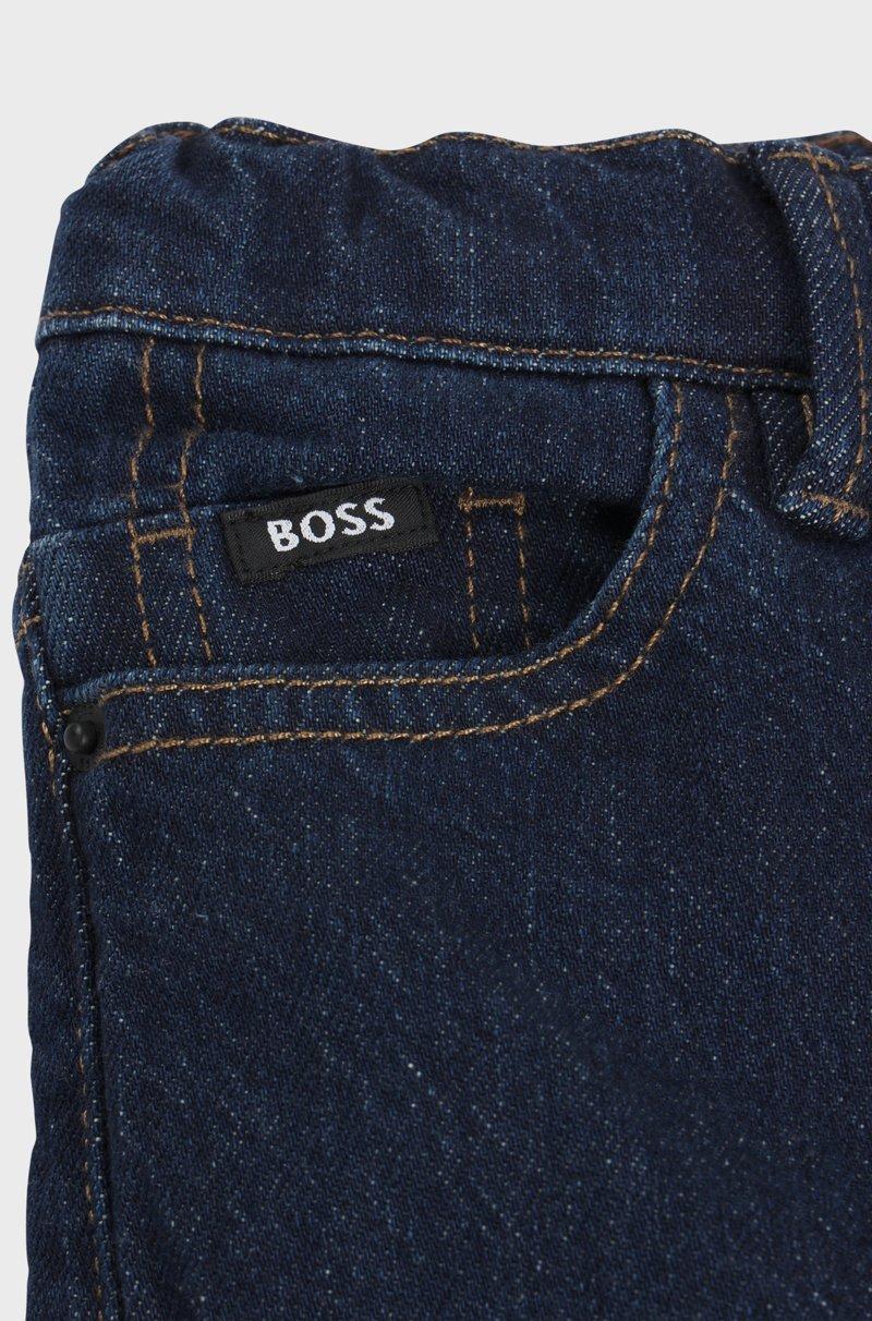Hugo Boss Vaqueros slim fit para niños con remache de monograma Double B Oferta exclusiva