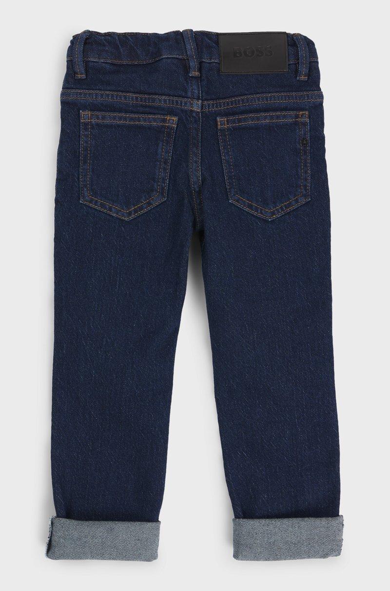 Hugo Boss Vaqueros slim fit para niños con remache de monograma Double B Oferta exclusiva