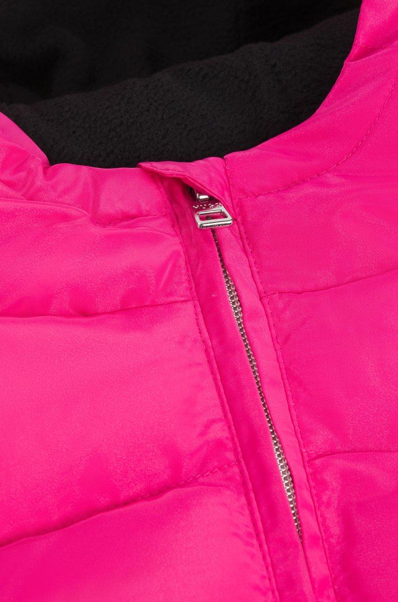 Hugo Boss Chaqueta acolchada con capucha para niños con un logo estampado brillante En línea