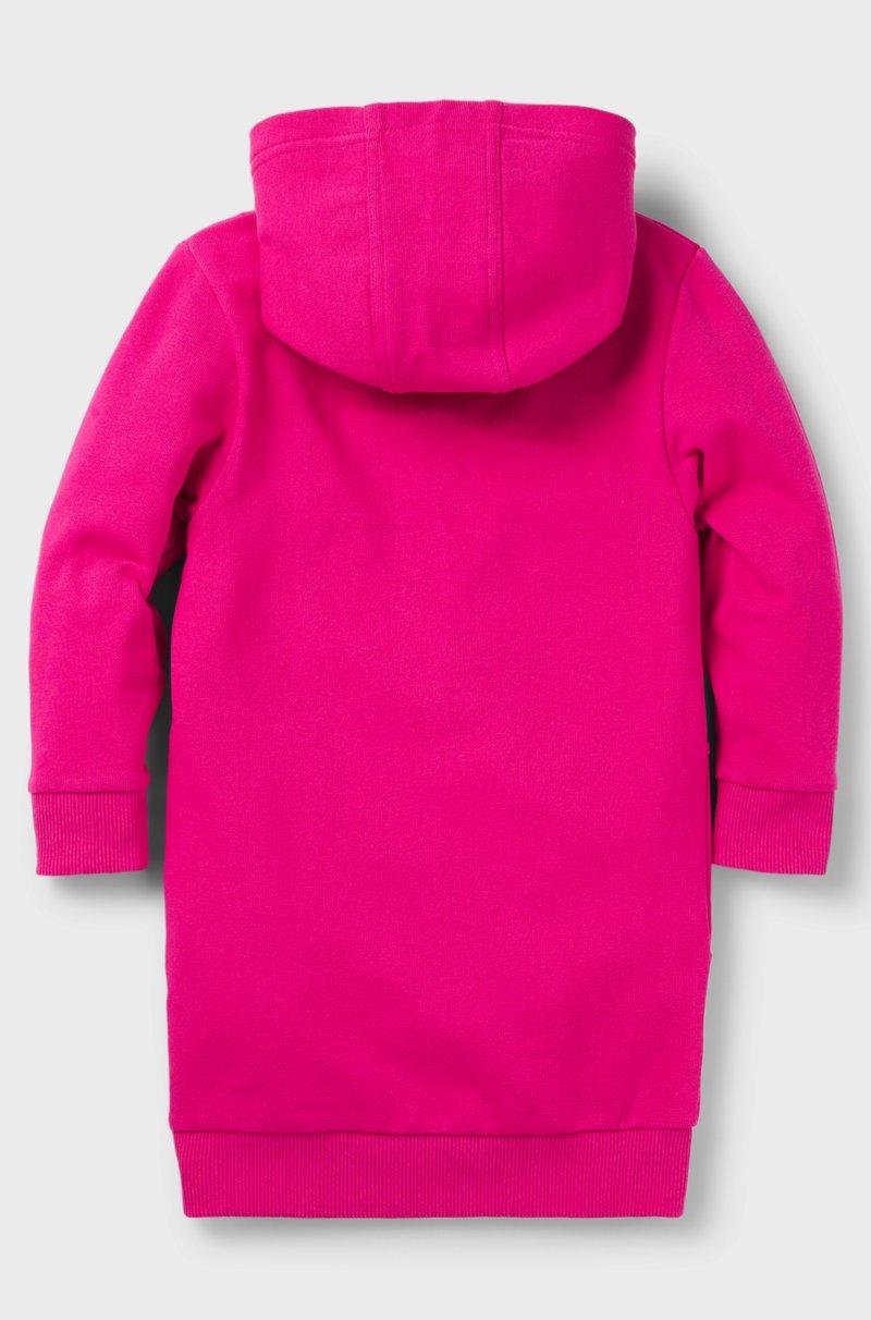 Hugo Boss Sudadera larga con capucha para niños con logo de estilo universitario Outlet online