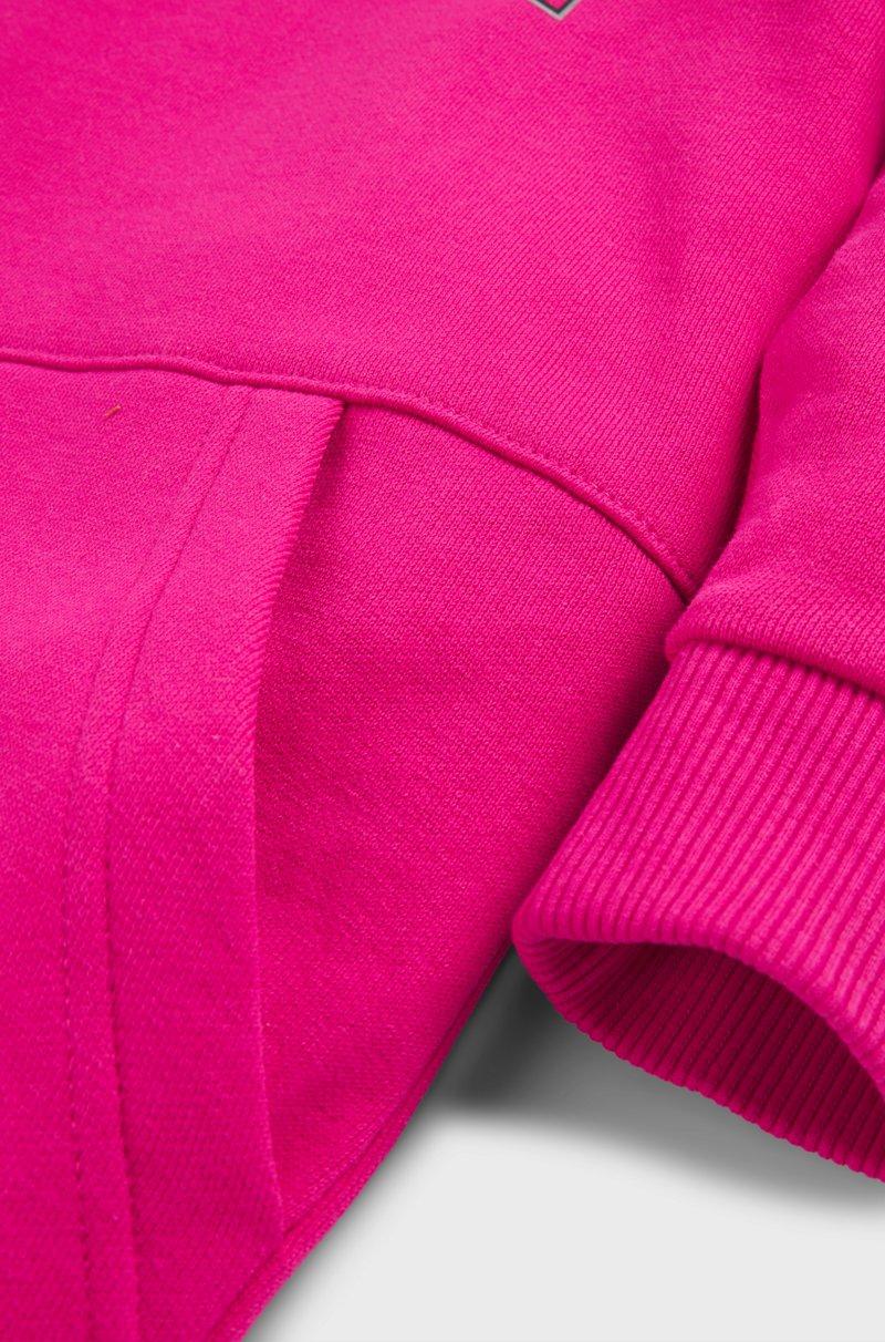 Hugo Boss Sudadera larga con capucha para niños con logo de estilo universitario Outlet online