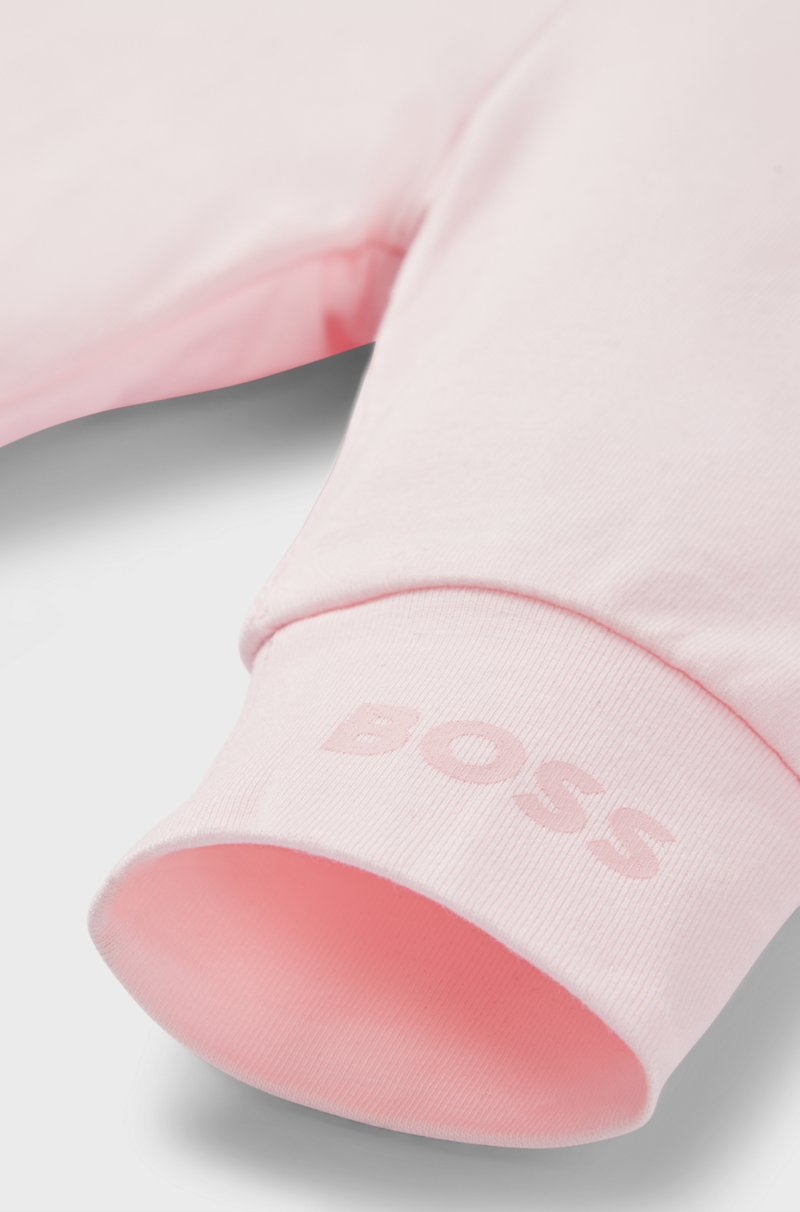 Hugo Boss Leggings para bebé en algodón elástico con logo estampado en el dobladillo Ofertas