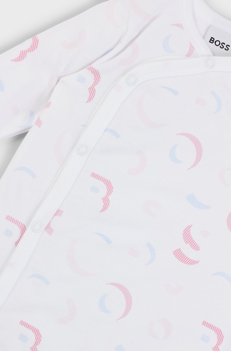 Hugo Boss Juego de pijama y gorro para bebés en caja de regalo Gran oferta