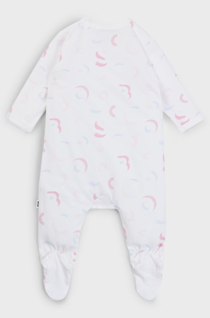 Hugo Boss Juego de pijama y gorro para bebés en caja de regalo Gran oferta