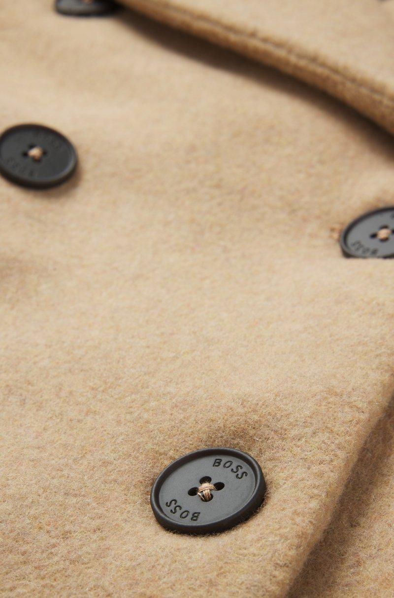 Hugo Boss Abrigo cruzado para niños con forro estampado Los más vendidos