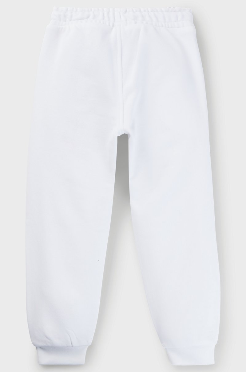 Hugo Boss Pantalones de chándal para niños con puños en los bajos y logo estampado Ventas relámpago