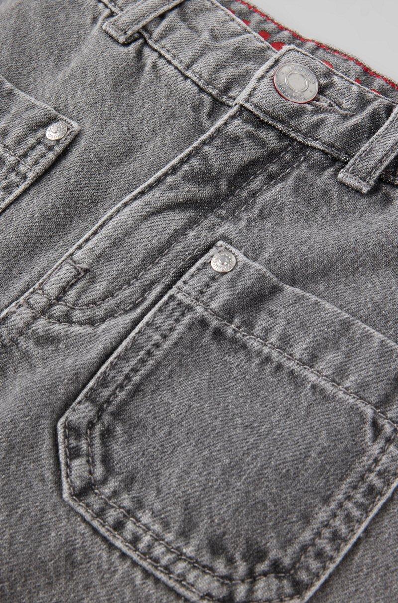Hugo Boss Vaqueros relaxed fit para niños en denim gris de algodón Tienda