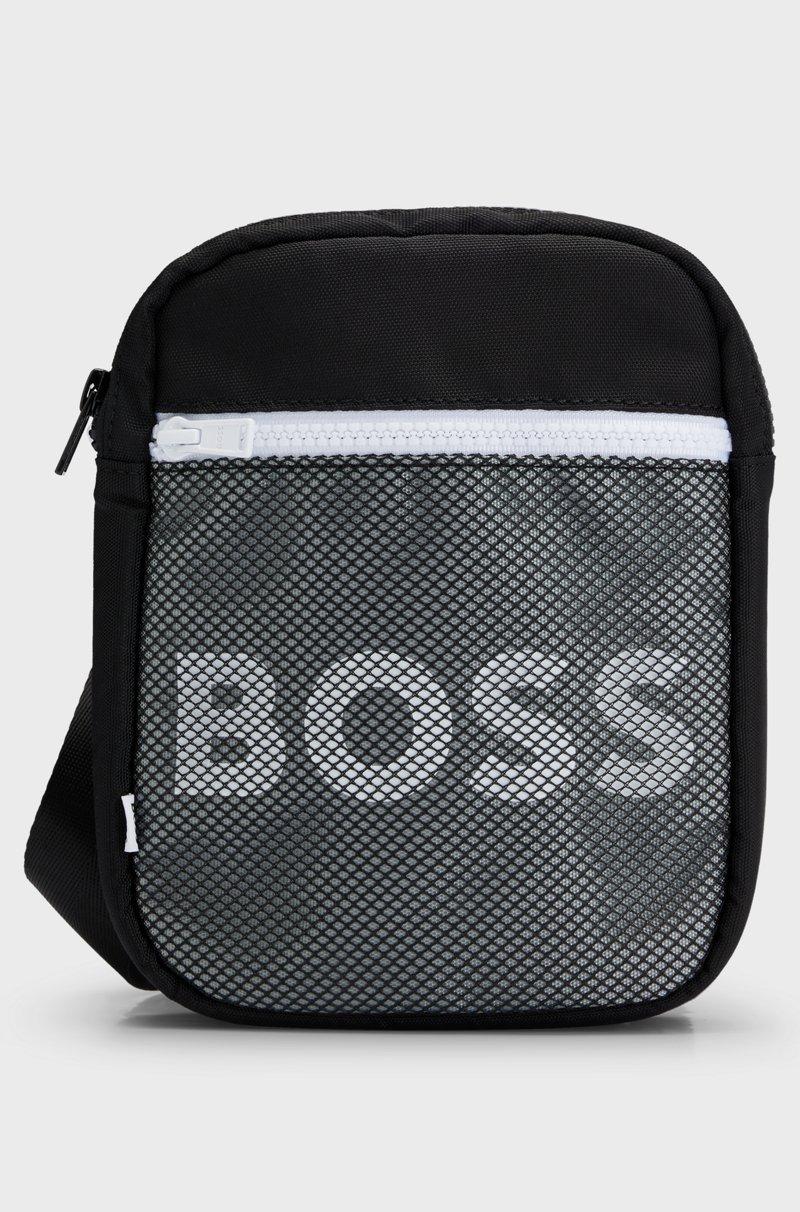 Hugo Boss Bolsito para niños con ribetes de malla y logo