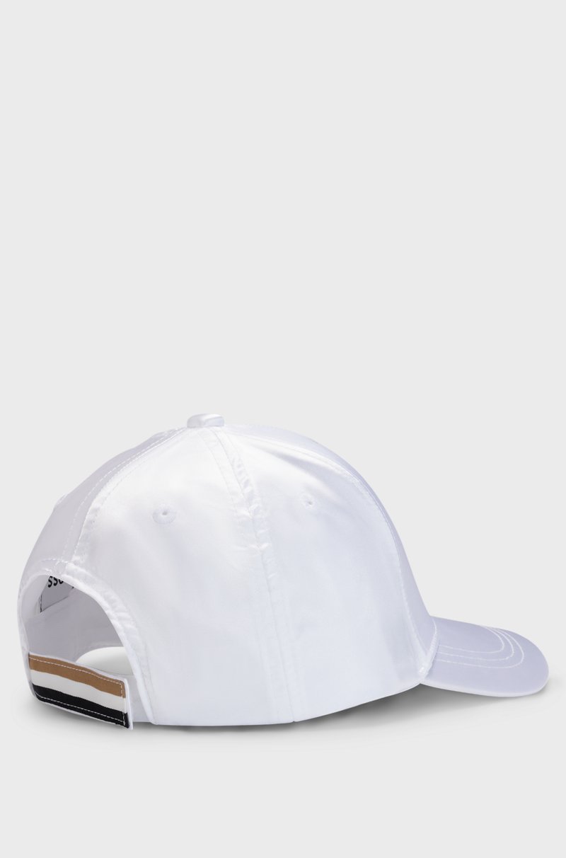Hugo Boss Gorra de satén con logo estampado de goma para niños Descuentos del mes