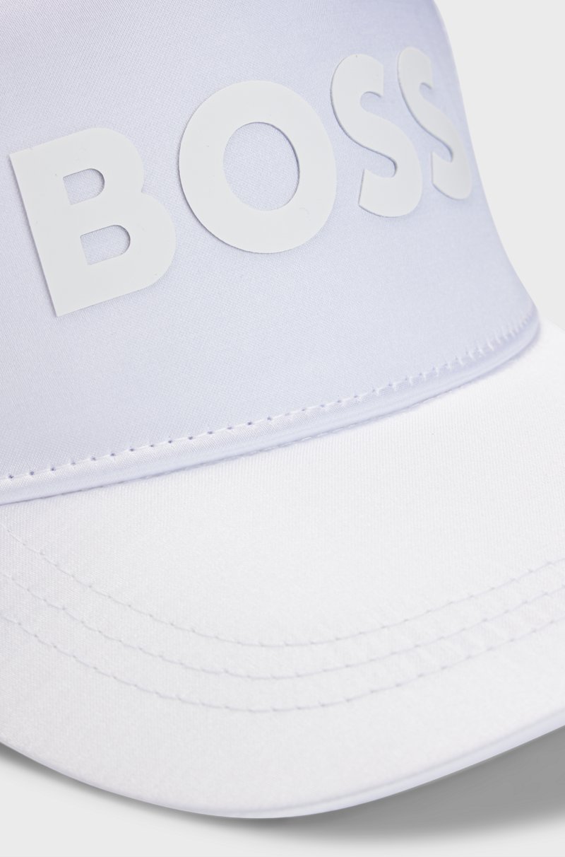 Hugo Boss Gorra de satén con logo estampado de goma para niños Descuentos del mes