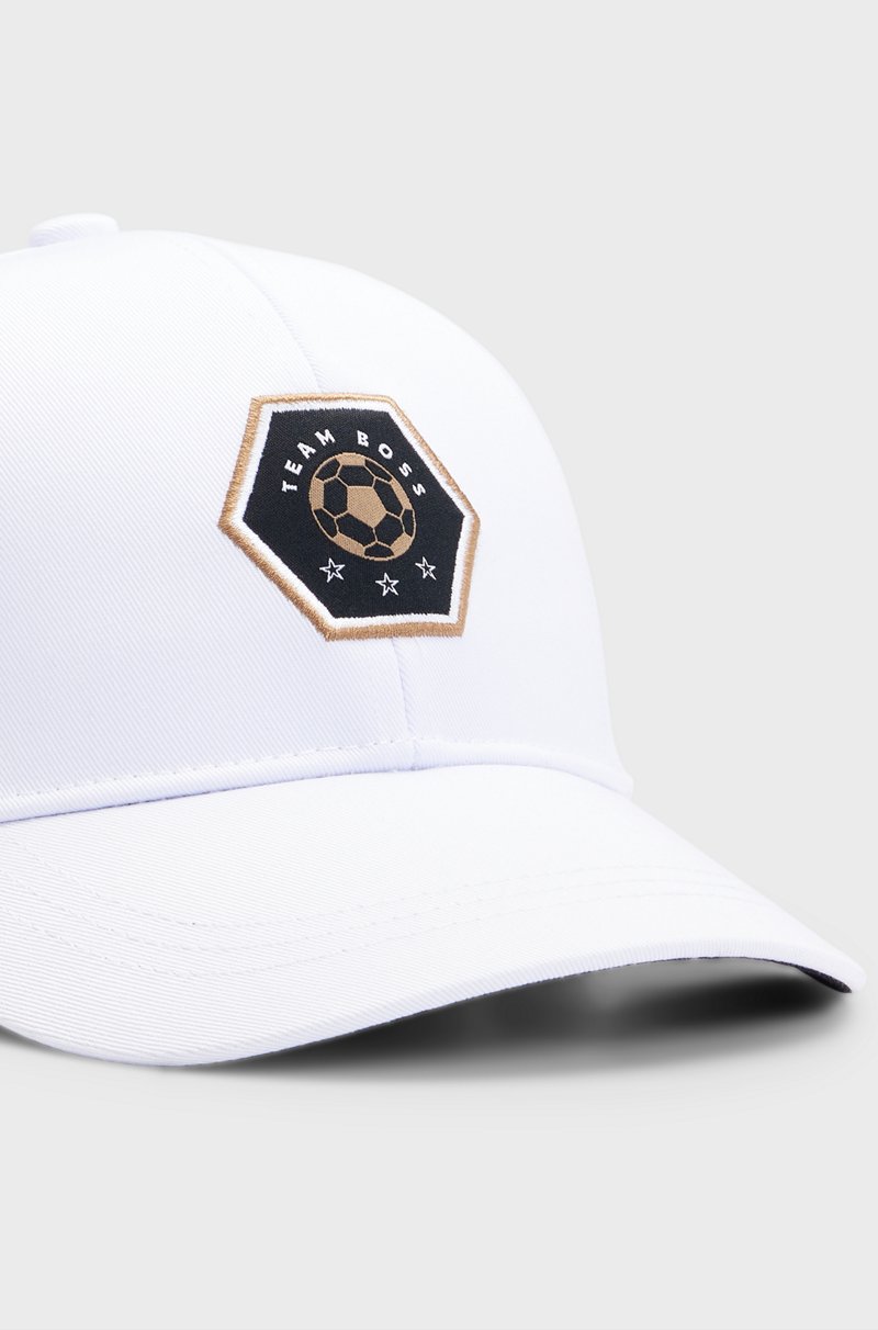 Hugo Boss Gorra para niños con insignia de logo Ofertas especiales