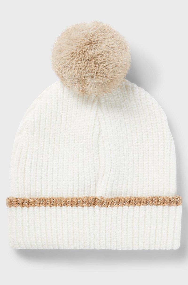 Hugo Boss Gorro de punto para niños con logo de efecto metalizado En oferta
