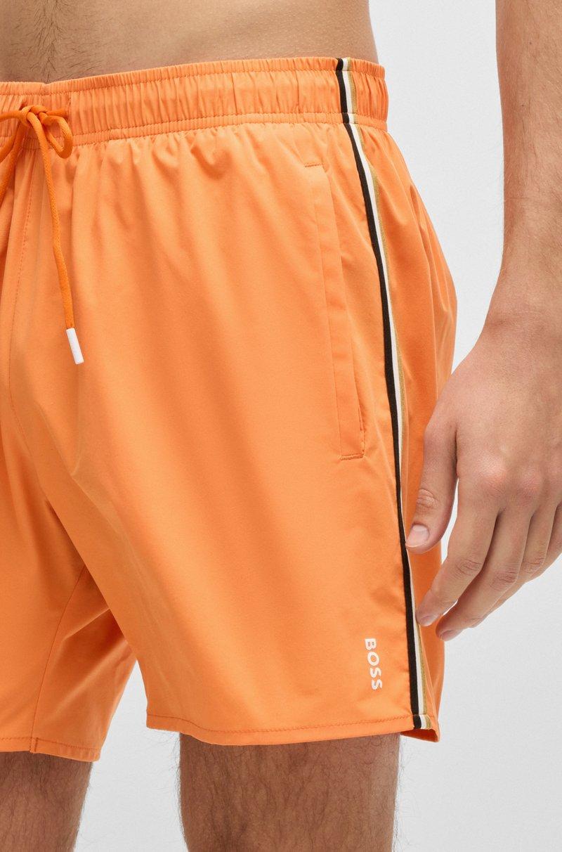 Hugo Boss Bañador con logo y raya de la marca Tienda