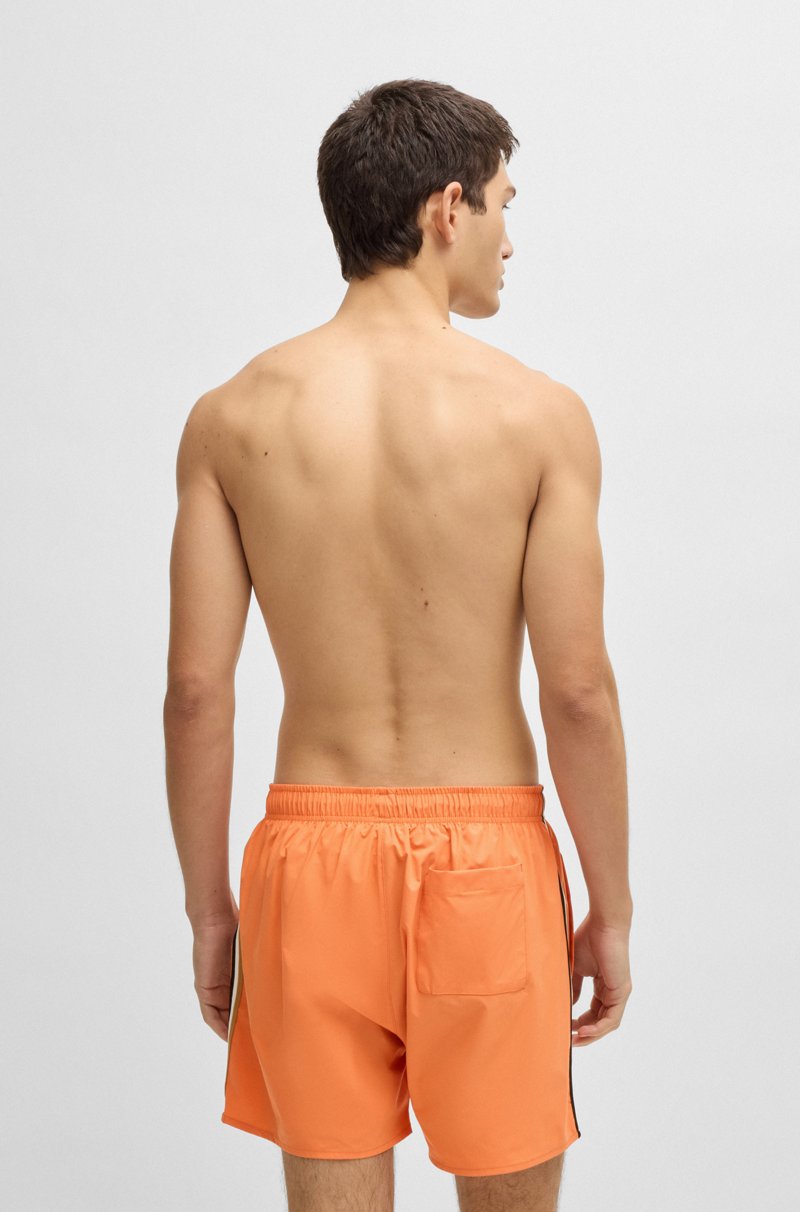 Hugo Boss Bañador con logo y raya de la marca Tienda