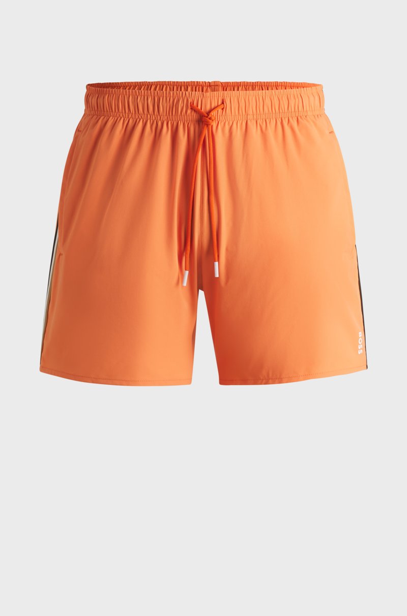 Hugo Boss Bañador con logo y raya de la marca Tienda