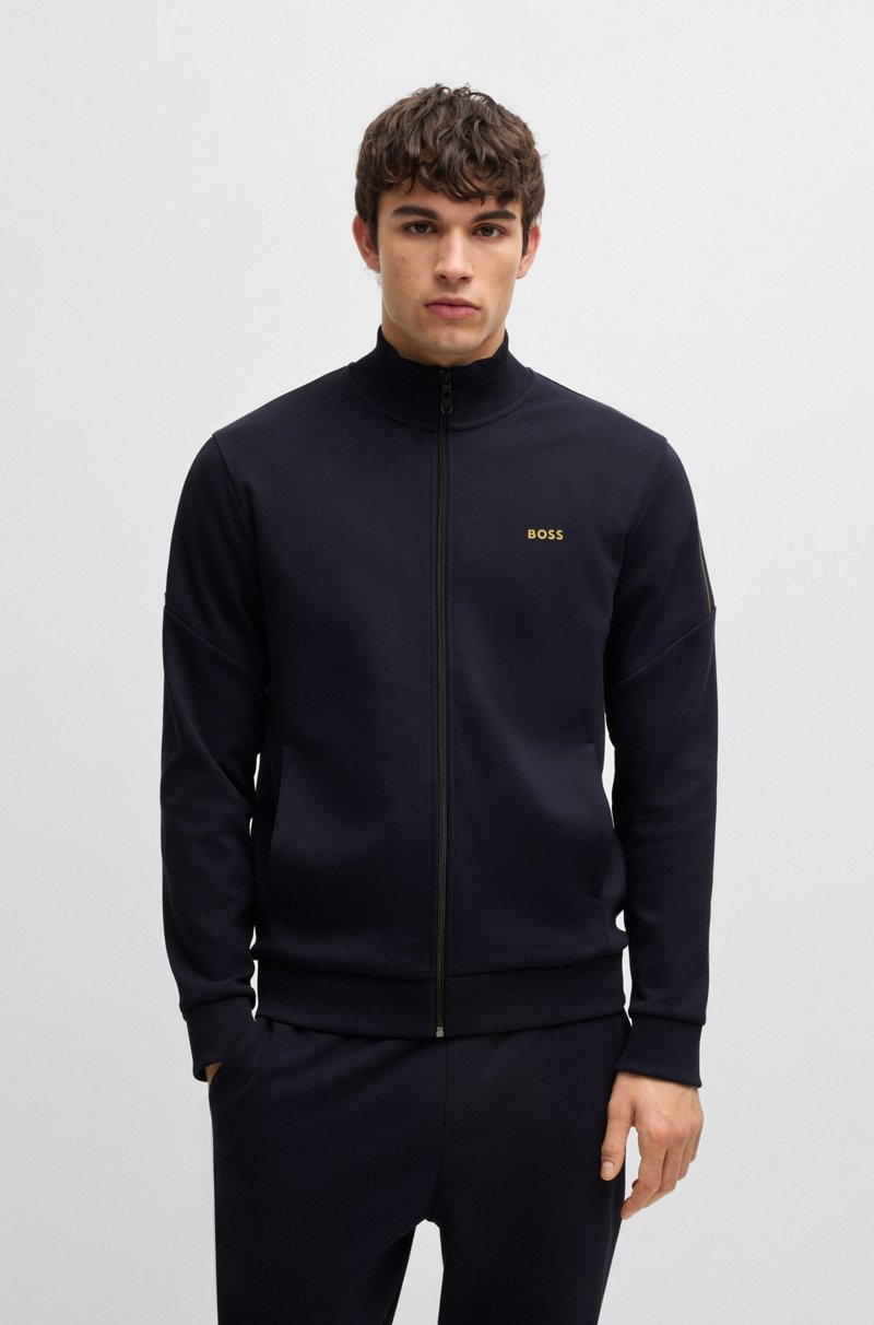 Hugo Boss Conjunto de chándal de algodón interlock con detalles de logotipo Envío gratis