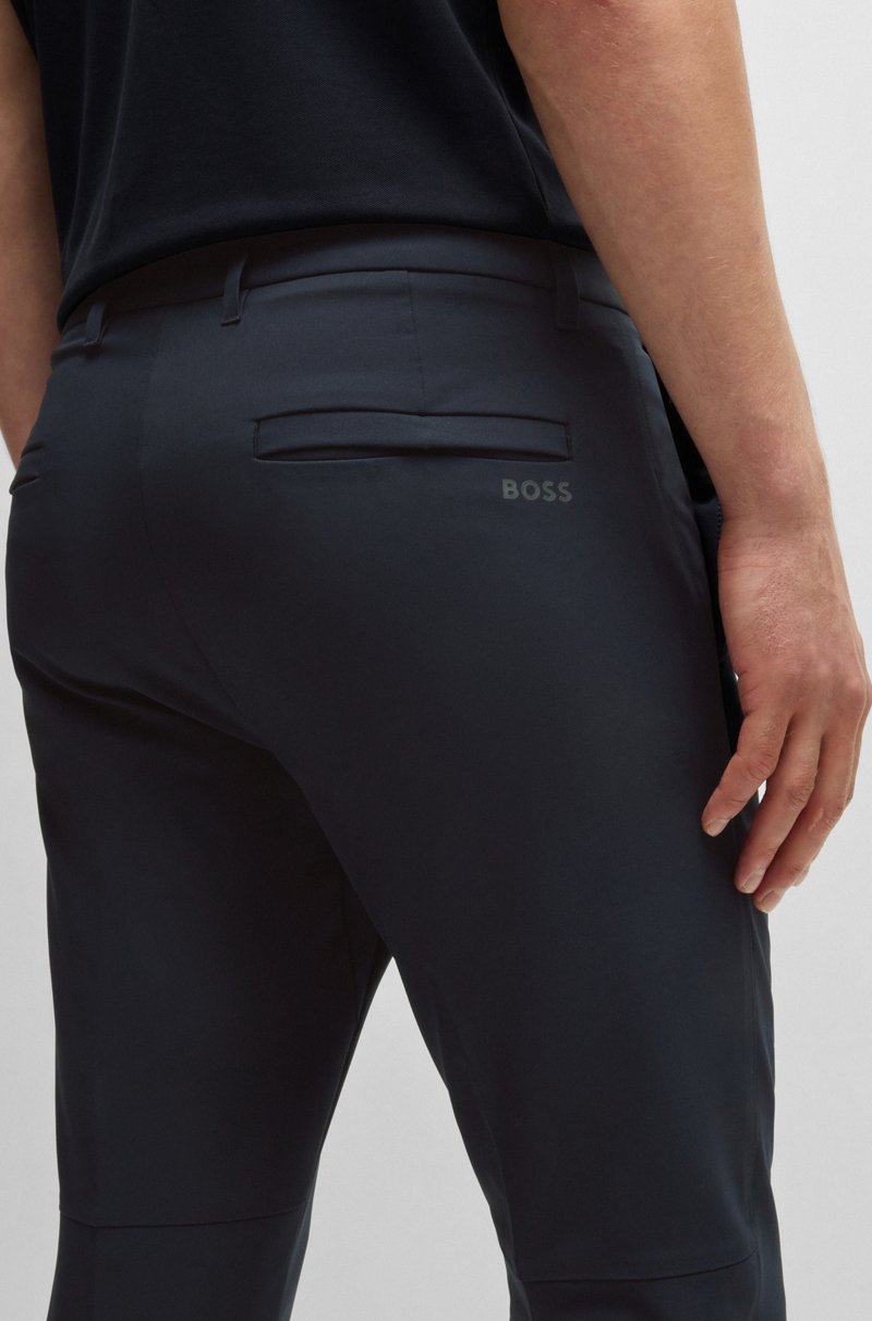 Hugo Boss Chinos slim fit de tejido multielástico de planchado fácil Último día